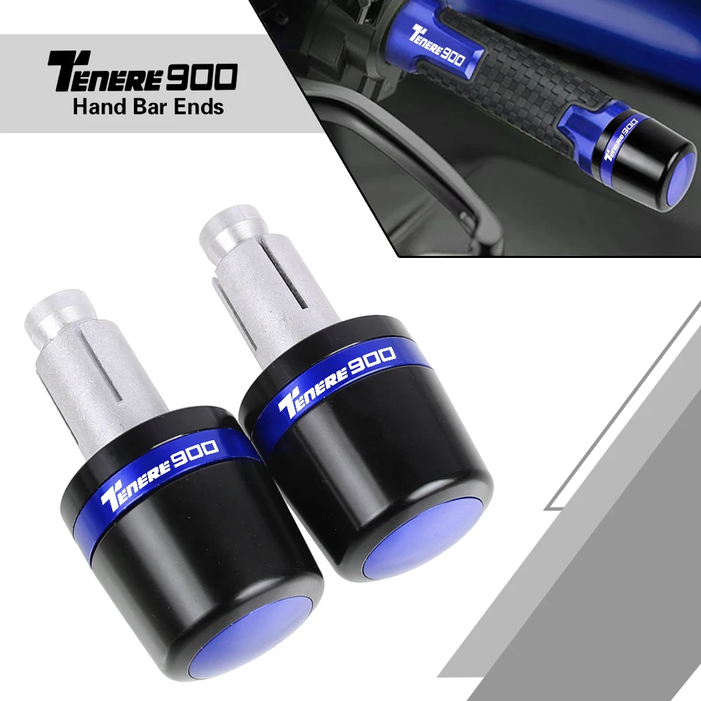 

Motorcycles CNC Accessories 7/8'' 22mm For YAMAHA TENERE900 TENERE 900 Handle bar caps Scooter Handle grips handlebar grip CNC