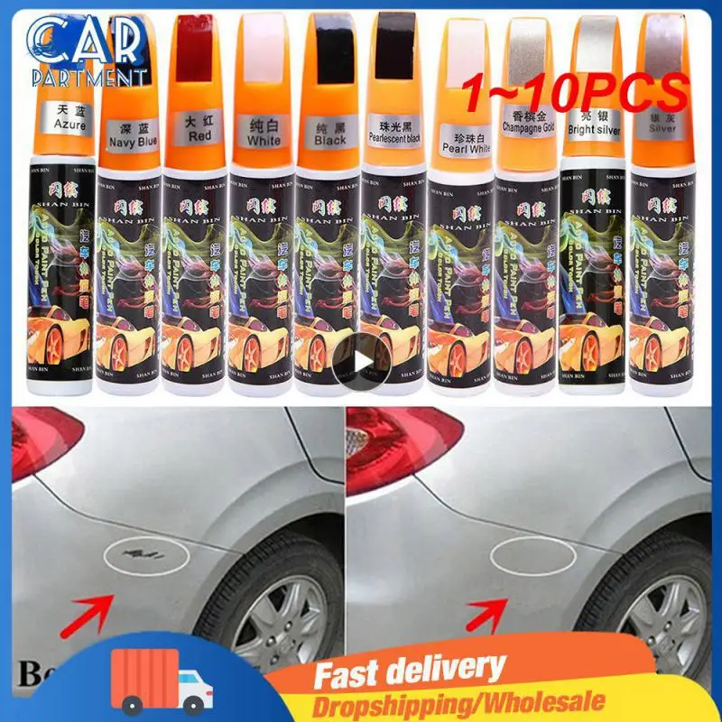 

Ручка для подкрашивания автомобиля, средство для удаления царапин и прозрачности, 1-10 шт.