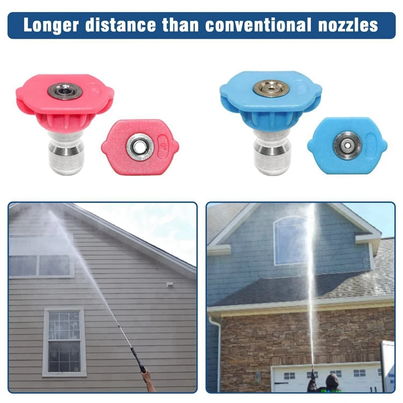 Турбонасадка для мойки высокого давления вращающаяся горячей и холодной воды с