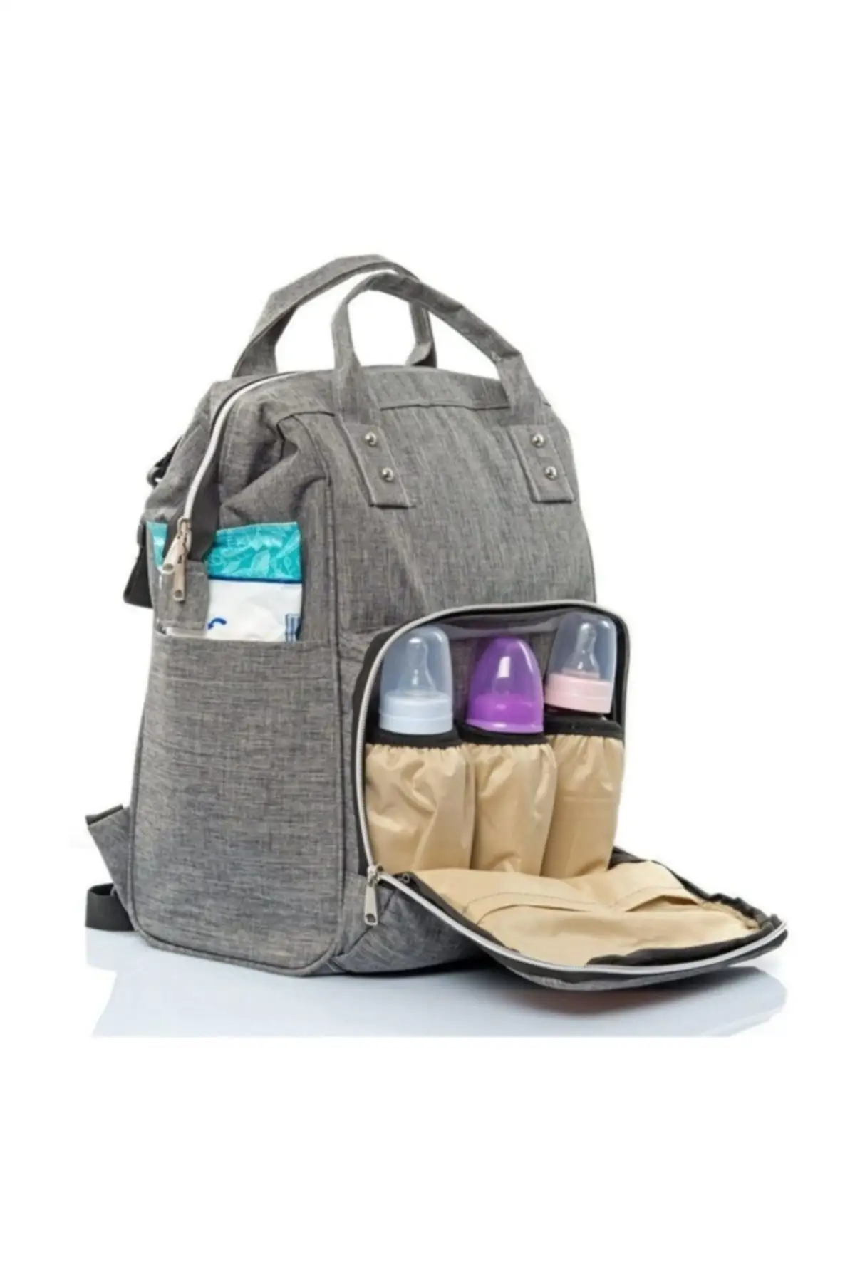 

Baby Tote Bag for Mothers Backpack Comfortable Section Large Capacity Good Quality Babies Care Stroller Nappy Maternity