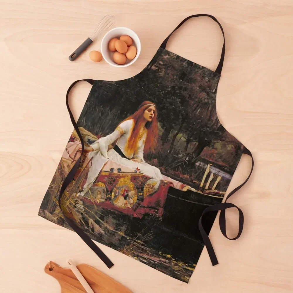 The Lady of Shallot - Фартук John William Waterhouse Art Beauty