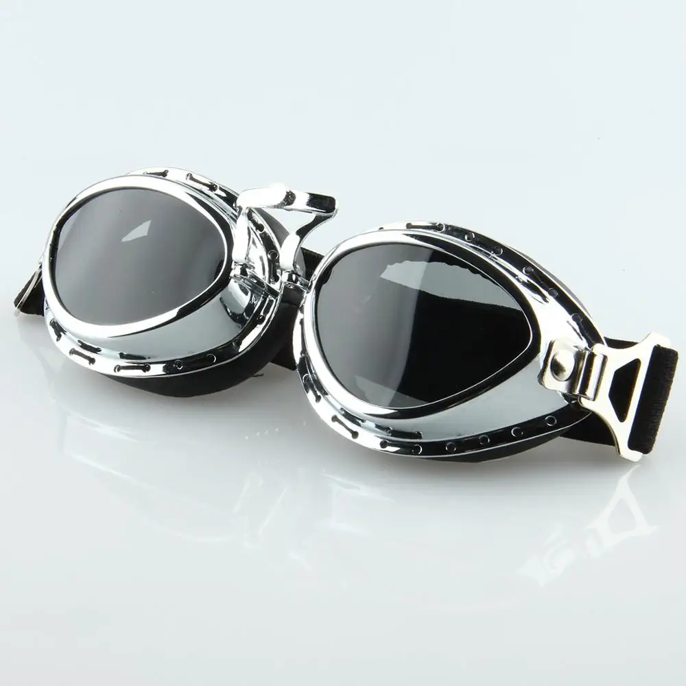 

Мотоциклетные очки, байкерские очки для взрослых, винтажные очки для мотокросса