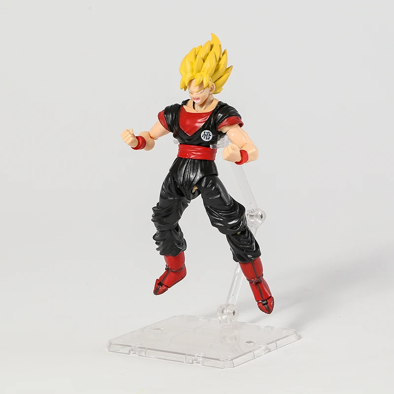 SHF Dragon Ball Super Saiyan Son Goku Clone Games Battle Hour Exclusive Action Figure Collectible Model Toy Gift Doll Figurine images - 6