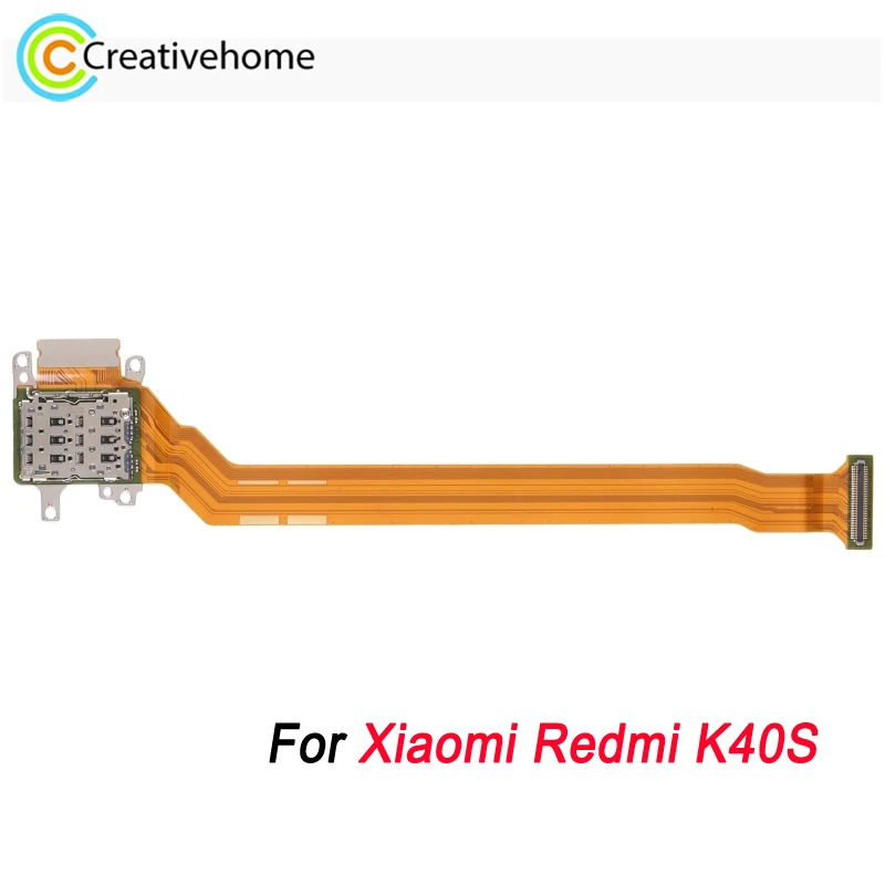 

Гнездо держателя SIM-карты с гибким кабелем для Xiaomi Redmi K40S ремонт телефона запасные аксессуары