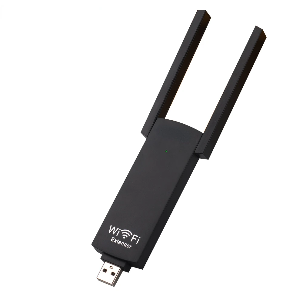 

USB Wireless Router'S WiFi Repeater Usb Powered Wi-Fi Range Extender 300Mbps Signal Amplifier Dual Antennas