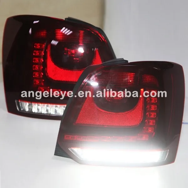 

LED Rearlights For VW Polo LED Tail Lamp back lamp Dark Red Color 2010-2014 Year V3 Type