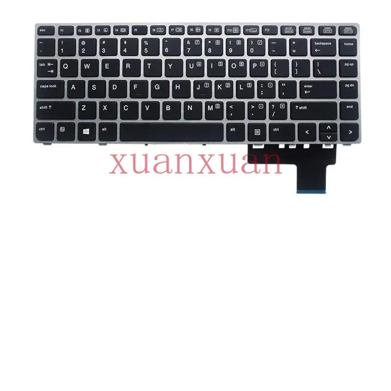 Для HP EliteBook Folio 9470M 9470 9480 9480M новая клавиатура с подсветкой