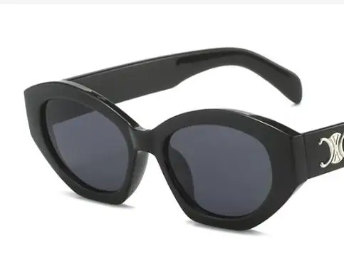 

Очки солнцезащитные женские в стиле ретро, Модные Винтажные маленькие квадратные овальные солнечные очки в прямоугольной оправе, в стиле панк, лето 2023