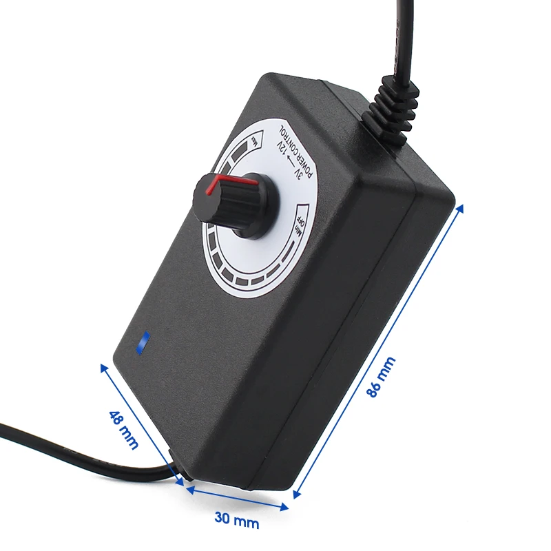 Регулируемый источник питания 3 в-12 В 2 А AC-DC 110 220 в 5 9 12 светодиодный драйвер