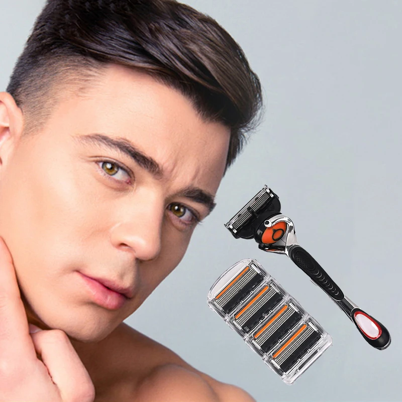 1 шт./4 шт. запасные лезвия для бритвы