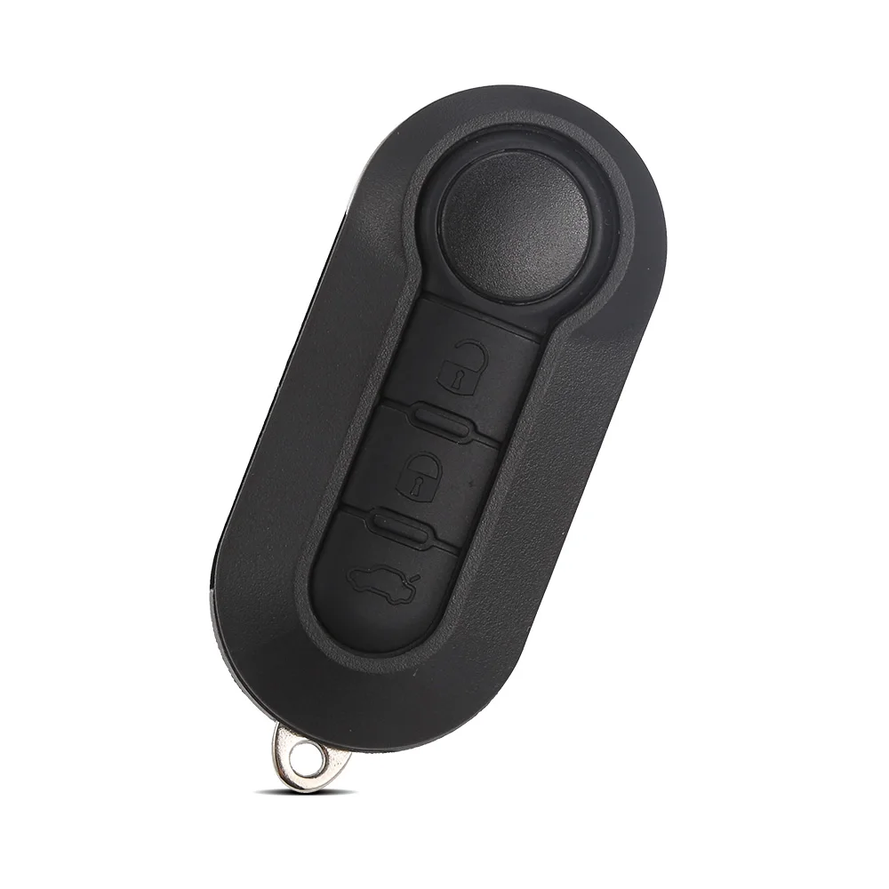 WhatsKey 3 Button Flip Remote Key Shell Складной чехол для Fiat 500 Panda Punto Stilo Ducato Bravo Citroen Jumper Peugeot Boxer