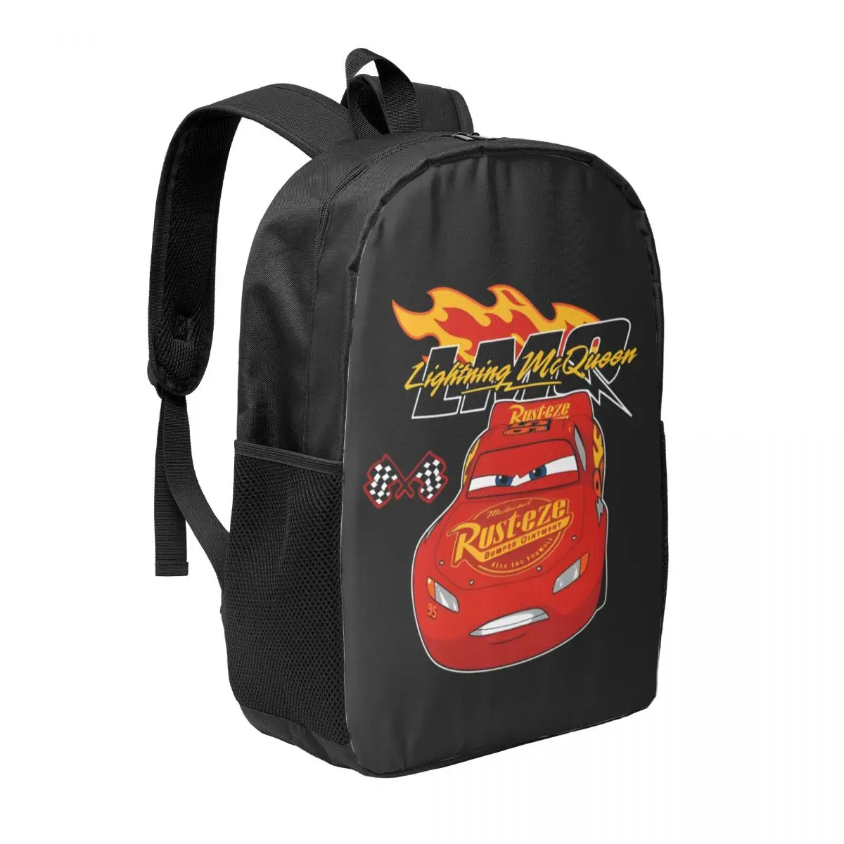 Пользовательский Ретро Автомобильный рюкзак Lightning McQueen для мужчин и женщин