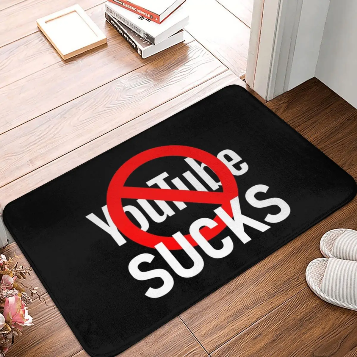 

Youtube Sucks Bath Door Mat Rug Carpet Decor Entrance Living Room Home Kitchen Bathroom Non-slip Bedside Bathmat Doormat Nordic