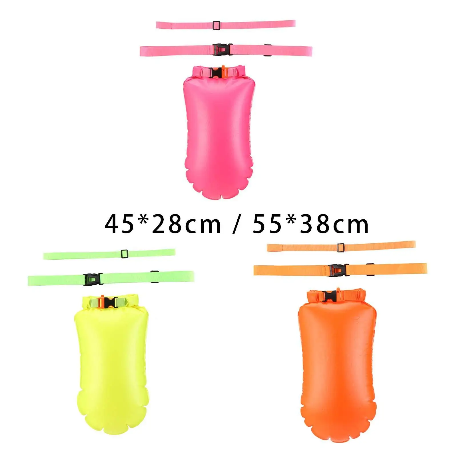 

Safety Swim Buoy Open Water Swimming Float Waterproof Storage Air Bag Ultralight Floating Bag for Boating Outdoor Rafting Kayak