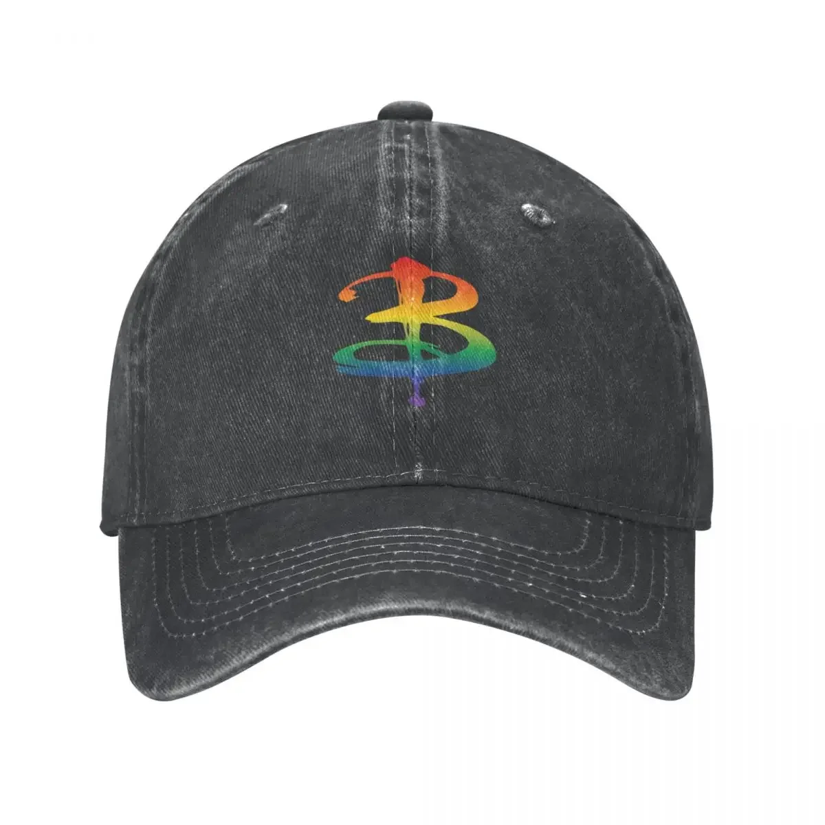 Логотип Rainbow Pride B — бейсбольная кепка Buffy пляжная Snapback мужская и женская