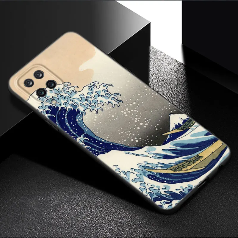 Чехол Art в японском стиле для Samsung Note 10 Lite 20 Ultra M30 M31 S M11 M12 M21 M22 M23 M32 M33 M52 M53 J2 Pro J4 J6 + J8