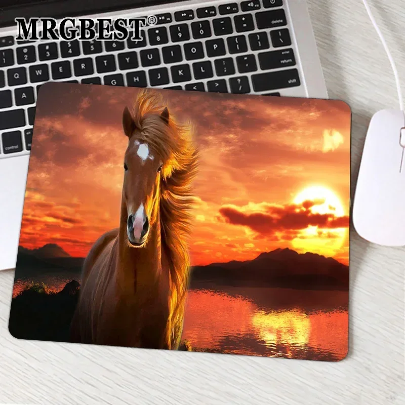 Мини-коврик для мыши Galloping Horse коврик ноутбука индивидуальный игровой набор ПК