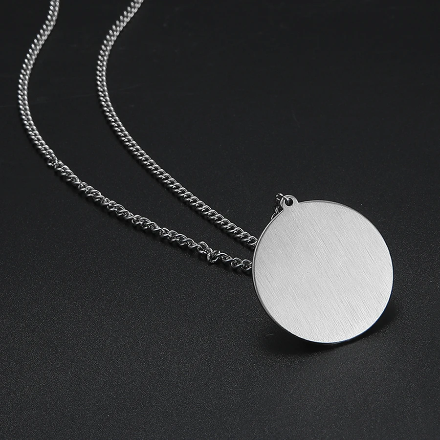 

Dawapara Personalized Custom Key of Solomon Pendant Men Jewelry Stainless Steel Talisman Amulet Necklace