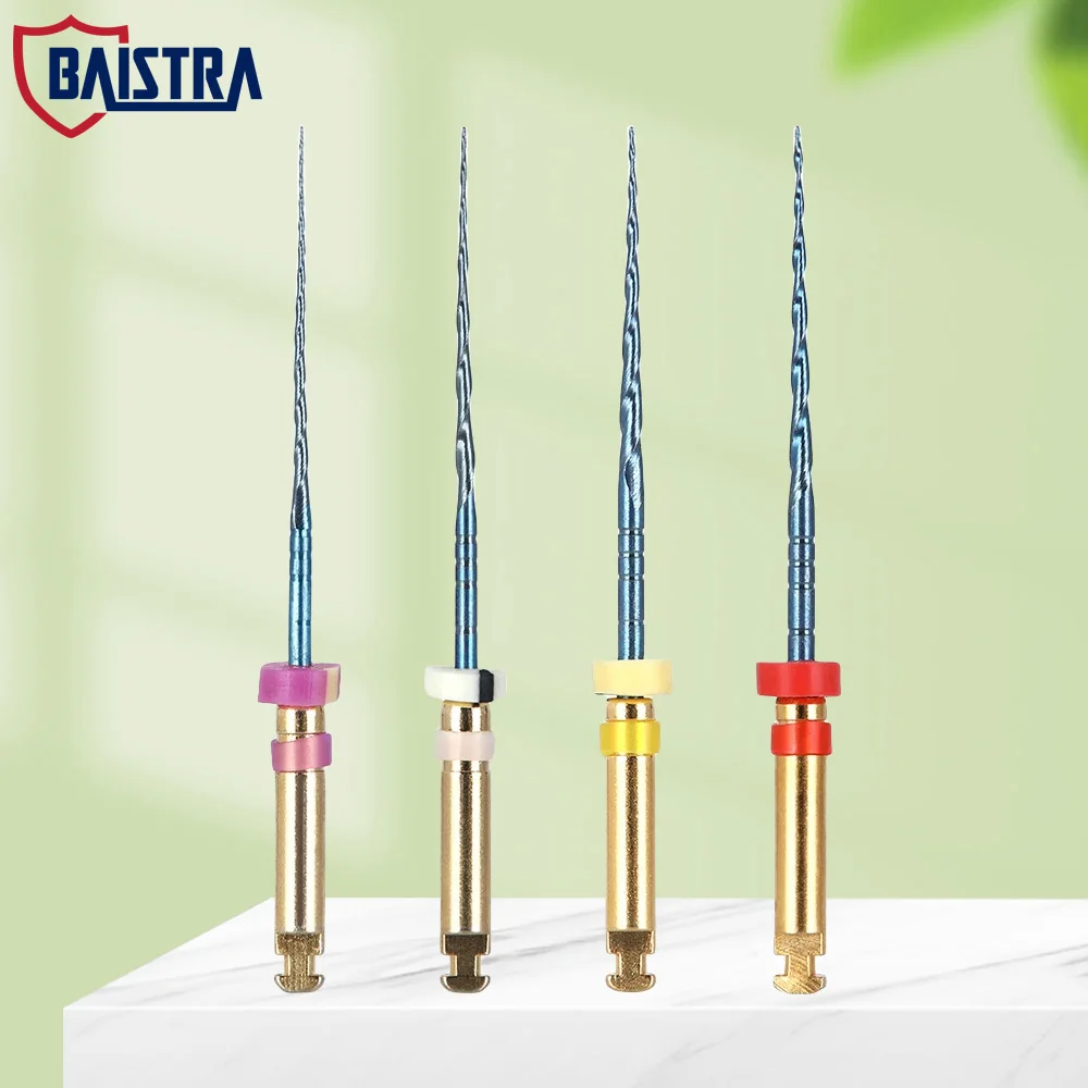 

BAISTRA Dental Engine Use NiTi Rotary File Endo Root Canal 25mm S Cross Section