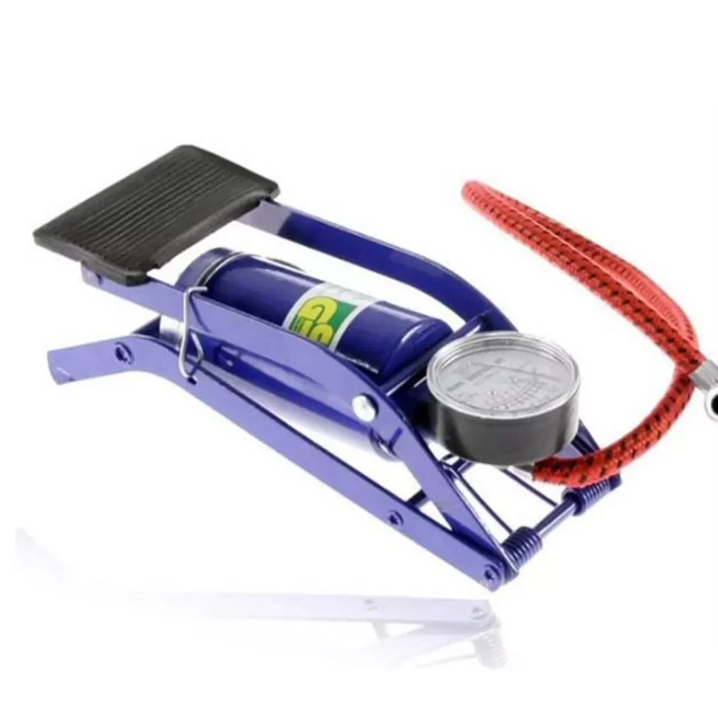 

Foot Pump Portable Floor Bike Pump With Accurate Pressure Gauge Smart Valves Air Pump For Bicycles Cars Inflatables