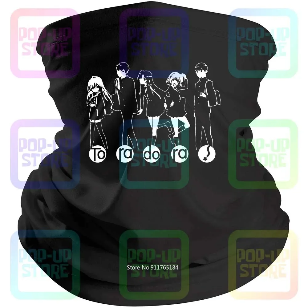 Toradora Taiga Aisaka Tora Dora Аниме Манга Печать Бандана Маска для лица Шарф Шея Гетры