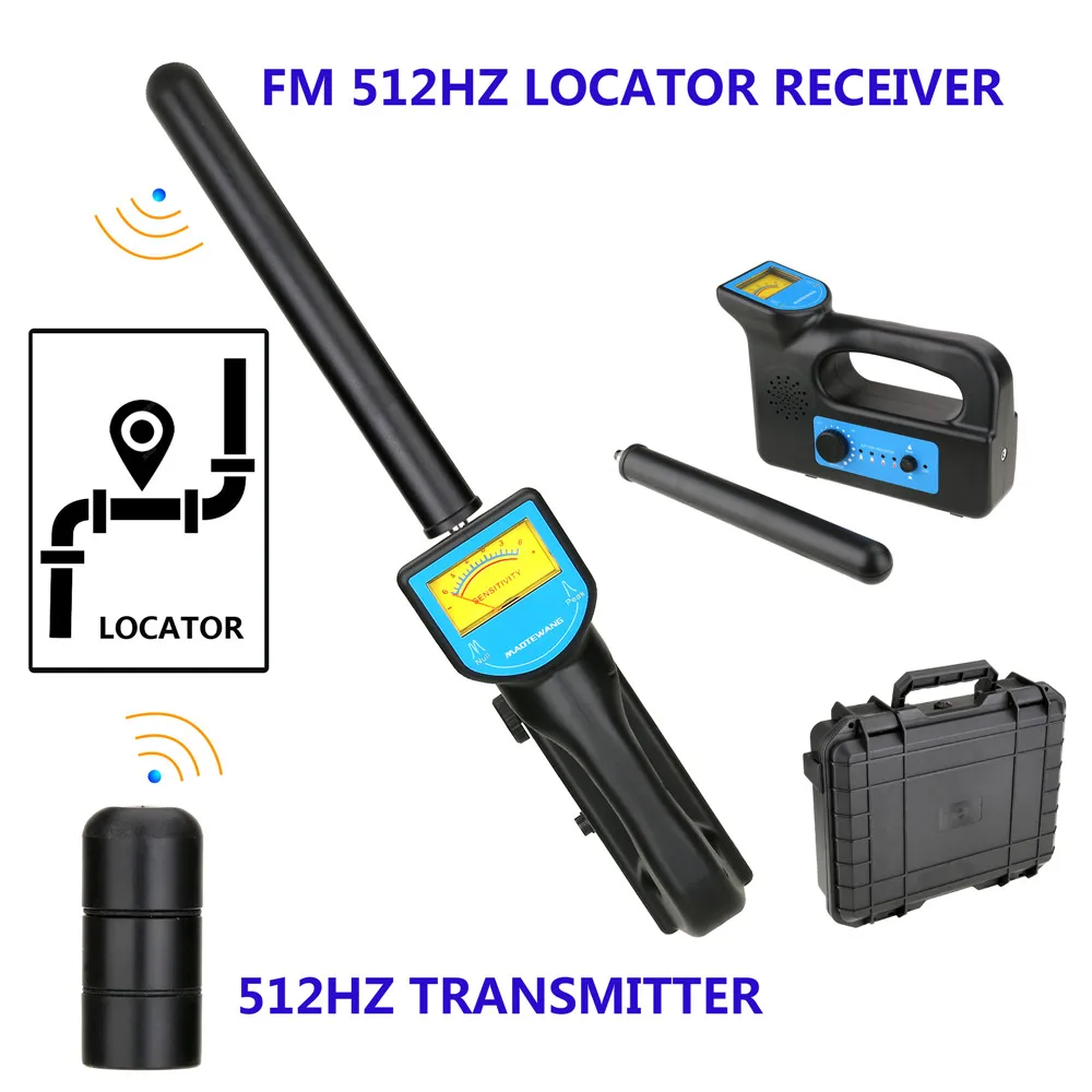 

17MM Pipe Camera 512Hz Transmitter and Locator Receiver Sonde Pipe Sewer Drain Camera for Repair Replace