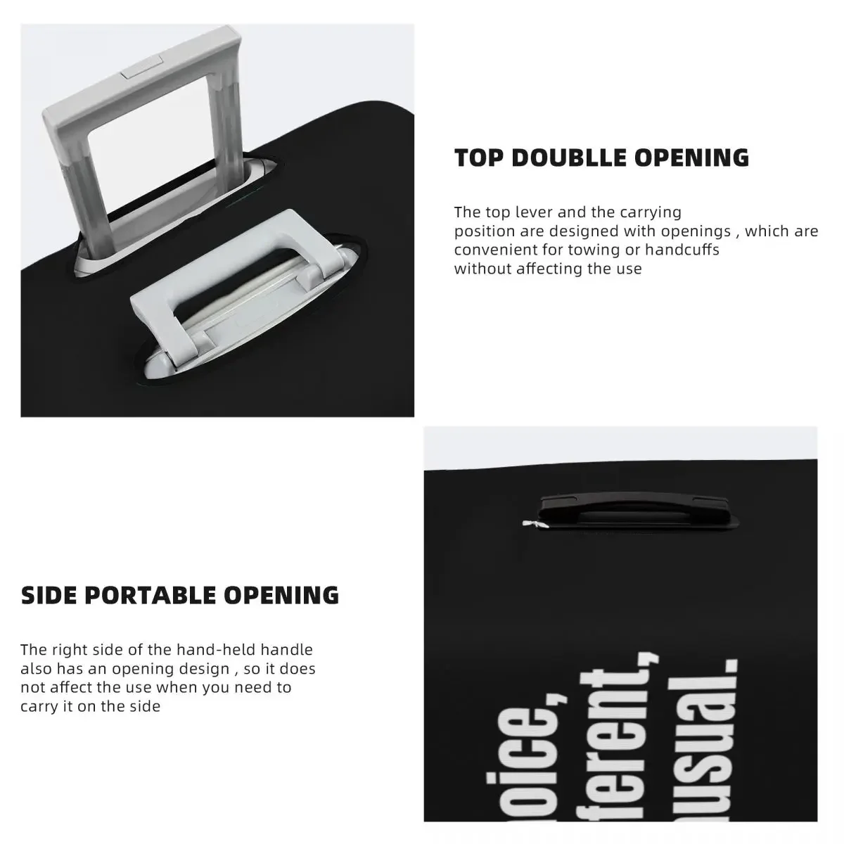 Чехол для чемодана со смешными надписями защита круиза путешествий праздничные