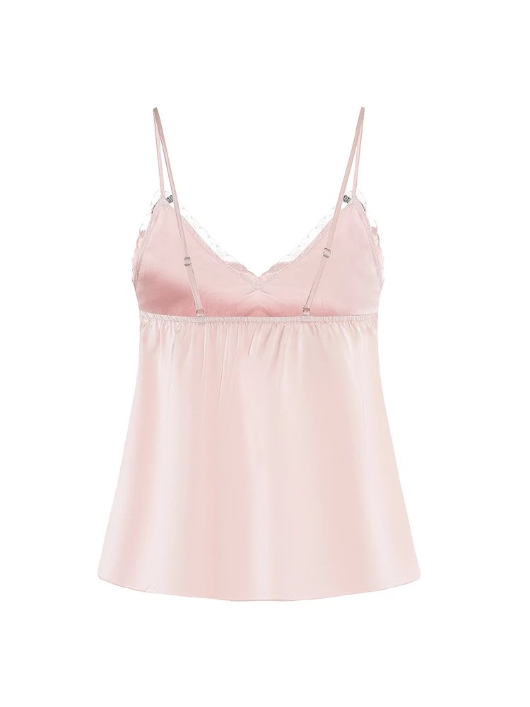 Французская Пижама шелковая пижама для женщин летние шорты с лямкой на шее