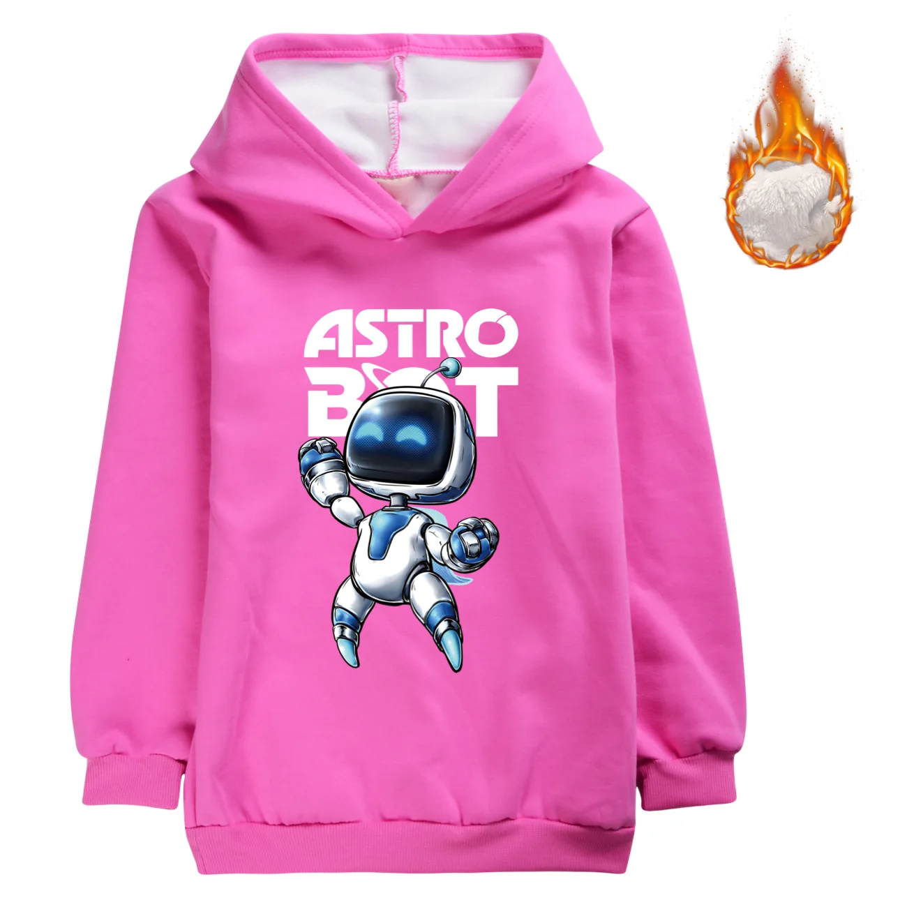 Толстовка с капюшоном Game Astro Bot Astrobot Comida детские зимние пальто утепленный