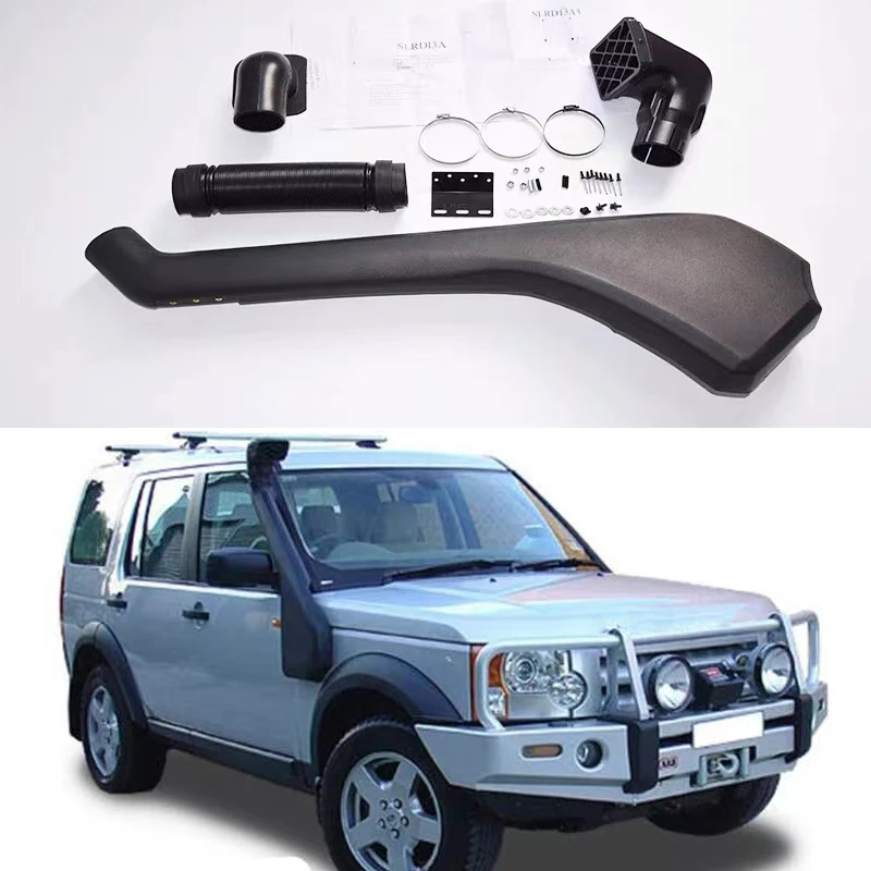 

SUV 4*4 SNORKEL Air Intakes LLDPE Pipe Tube MANIFOLD Kit Set For Land Rover Discovery 3 2006 2007 2008 2009 Diesel Car Parts