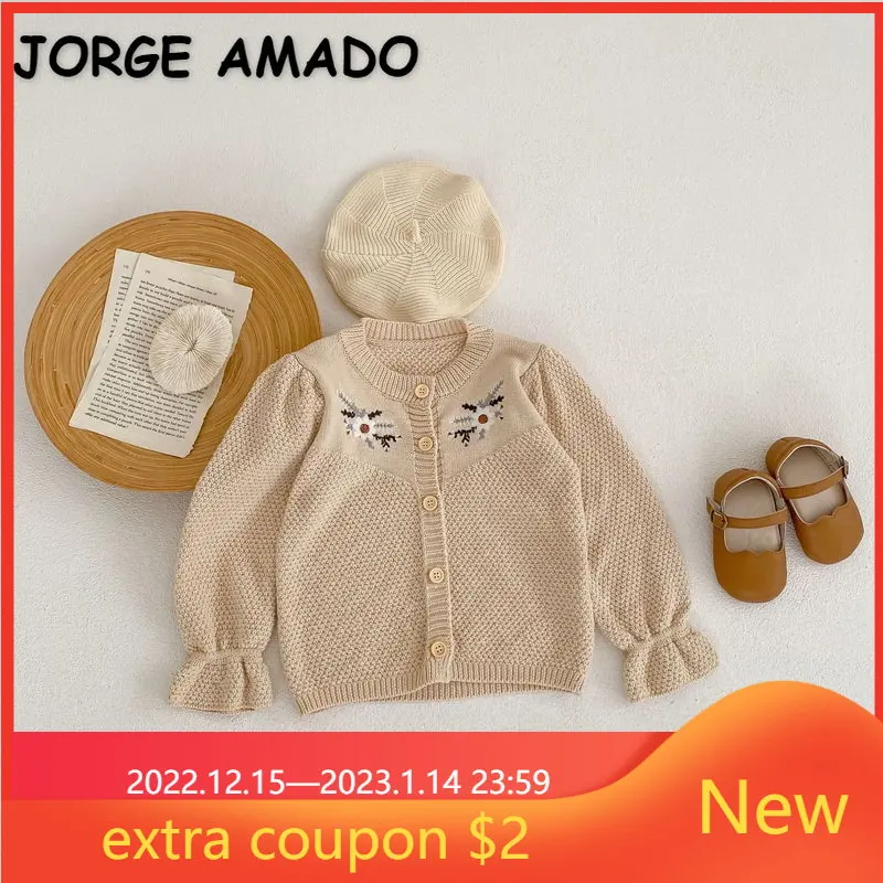 

Осенний вязаный однобортный Кардиган с круглым вырезом и длинными рукавами, E83172