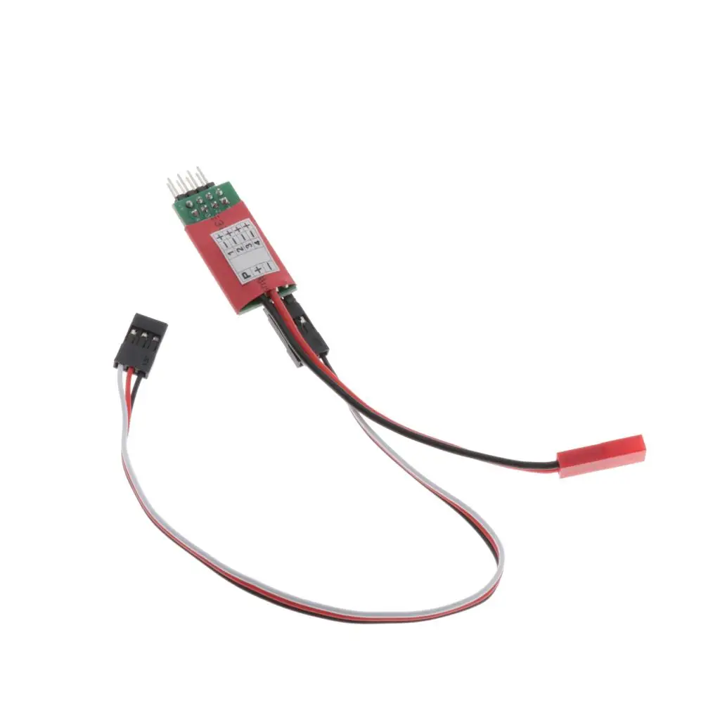 1/10 1/8 радиоуправляемая модель автомобиля 3-канальный контроль 4 светодиода