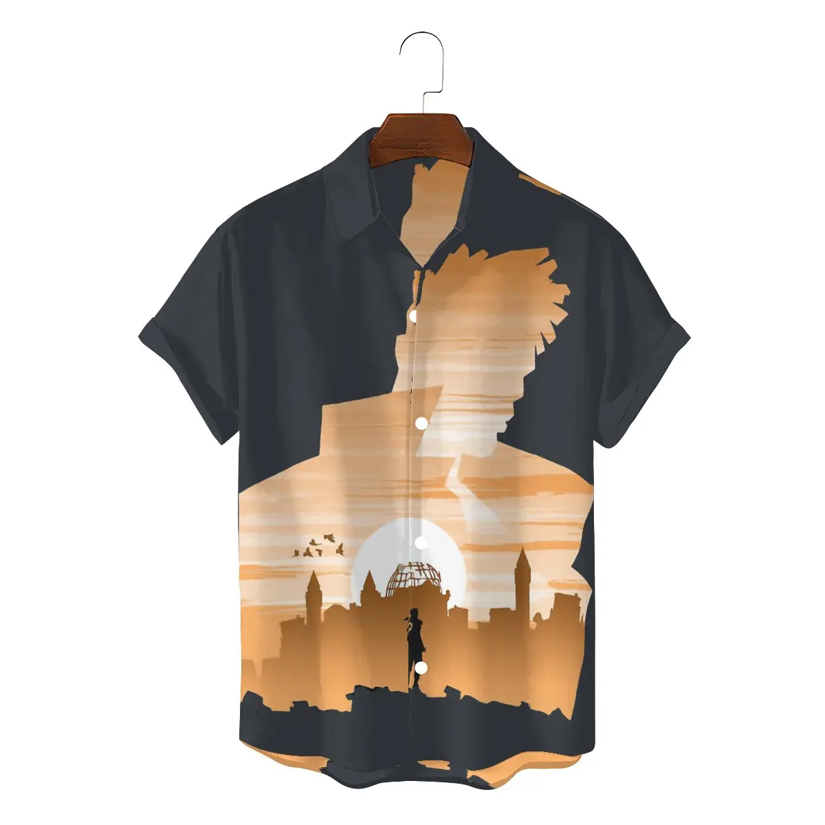 

Phoenix Blaze Man's Hawaii Shirts Valorant Agents Game Square Neck Short Sleeve 3D Shirt Humor Top Quality Birthday Gifts