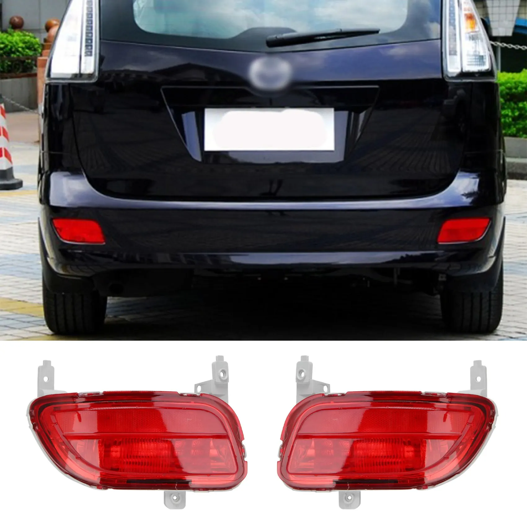 Автомобильные задние противотуманные лампы для Mazda 5 второго поколения MK2 2008-2010