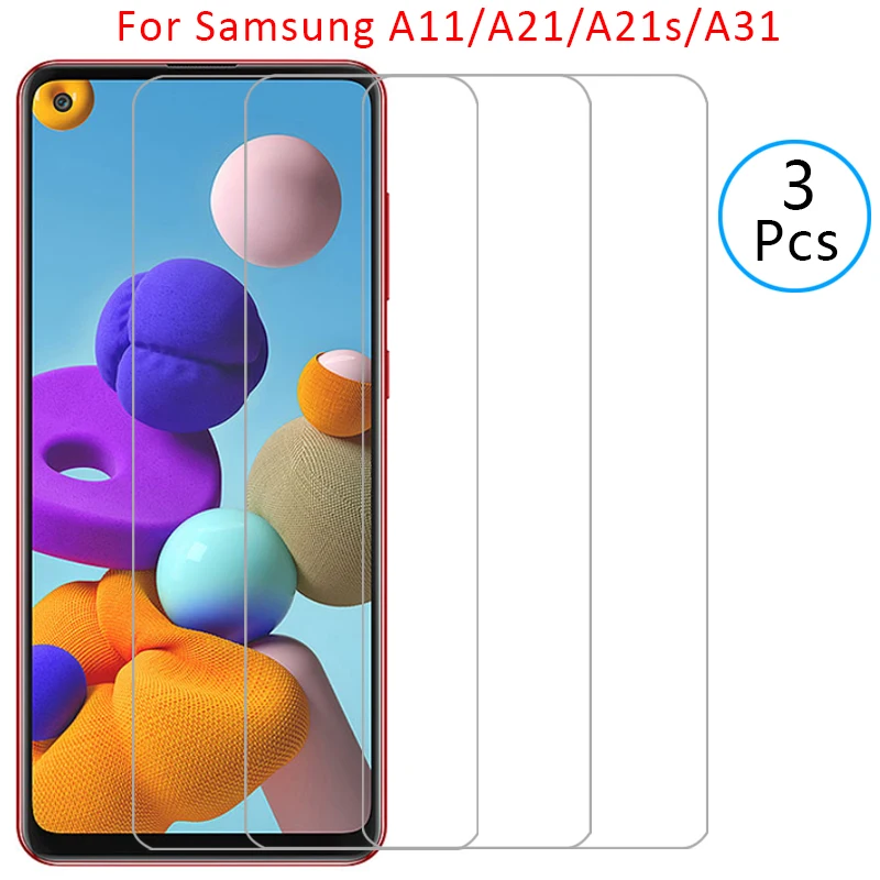 

protective tempered glass for samsung galaxy a31 a21s a21 a11 screen protector on a 31 21 21s 11 31a 21a 11a film samsun samsumg