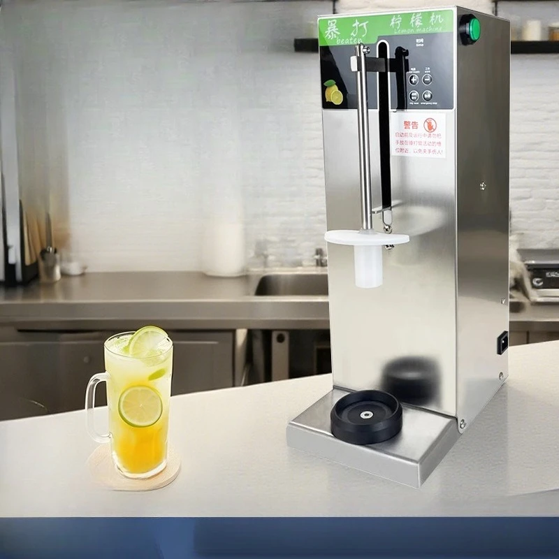 Фото Автоматическая машина для измельчения фруктов и льда Violent Lemon Machine для кафе и магазинов молочного чая, 110В, в наличии №1