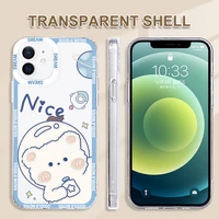 for oneplus 9rt 9 pro 8 pro cover funda for oneplus 9r 9 cartoon animals painted case for oneplus 8 coque cute bear phone case