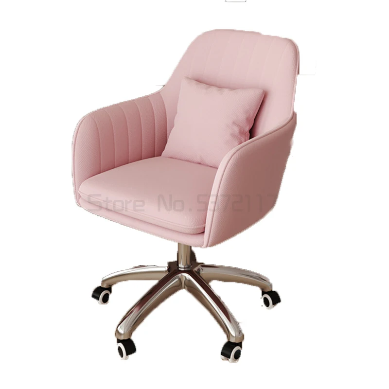 

Computer chair household comfortable sedentary office chair bedroom study stool learning desk swivel chair