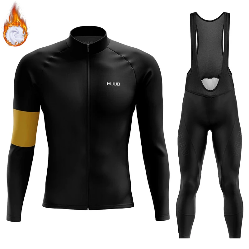 

Jersey Cycling Triathlon Suit Men Mtb Pants Winter Thermal Fleece Clothing 2022 Bib Jumper Team Maillot Bike Uniform Sports Set