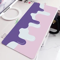 extra large kawaii purple gaming mouse pad strata liquid xxl desk mat water proof nonslip laptop accessories keyboard carpet run