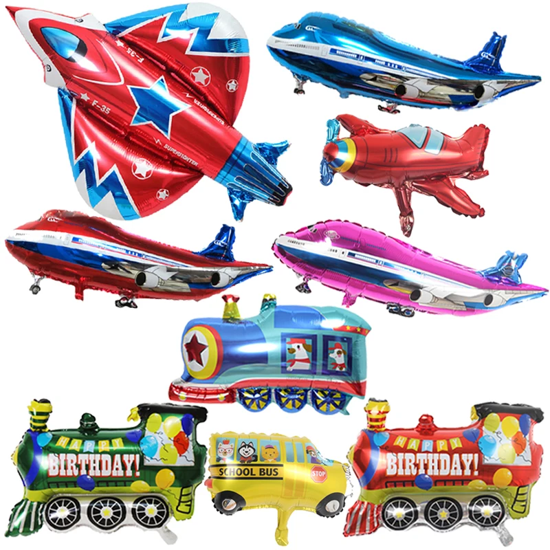 Воздушные шары из фольги в виде самолета 1 шт. |