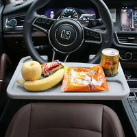portable car interior accessories laptop computer desk holderable steering wheel universal eat work drink coffee seat tray board