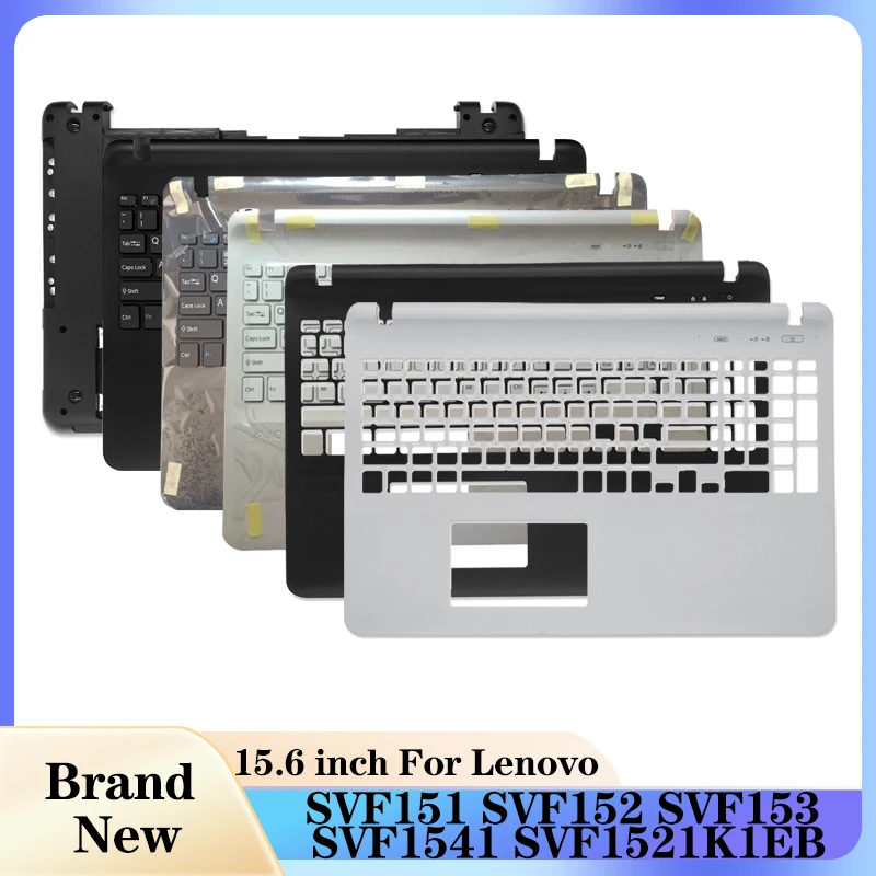 

New Palmrest Upper Case FOR Sony Vaio SVF151 SVF152 SVF153 SVF1541 SVF1521K1EB svf1521p1r SVF152C29M SVF1521V6E Bottom Cover