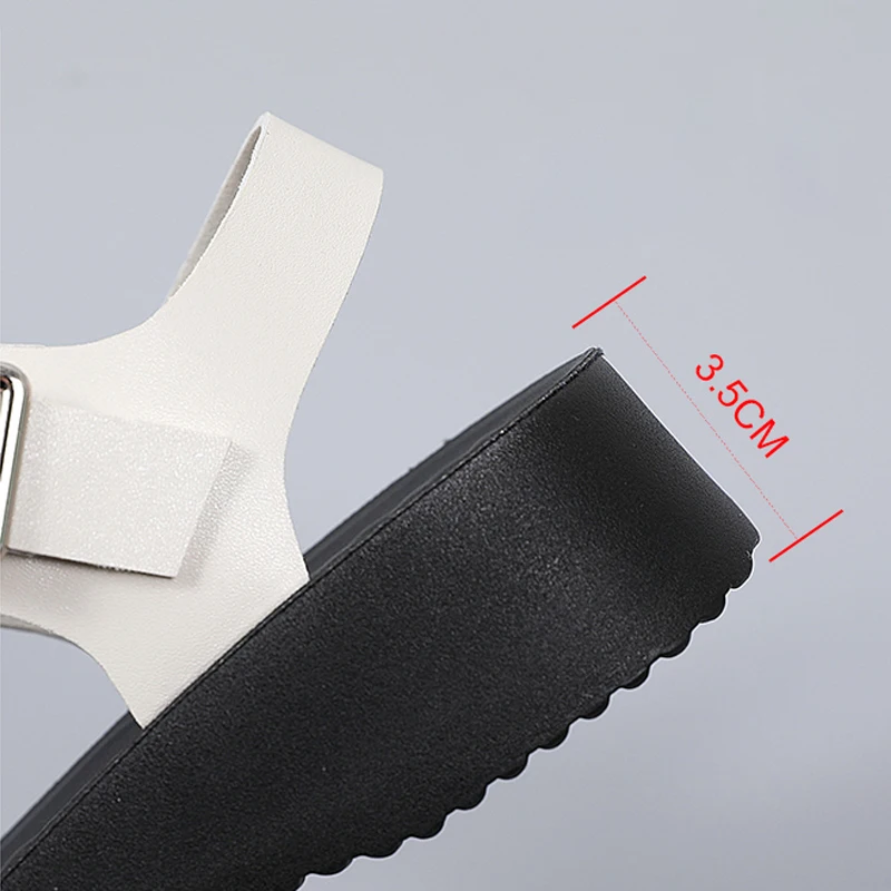 Summer Women Sandals Gladiator Platform Female Sandals Soft Back Strap Women Casual Shoes Outdoor Beach Lightweight Fashion 2023