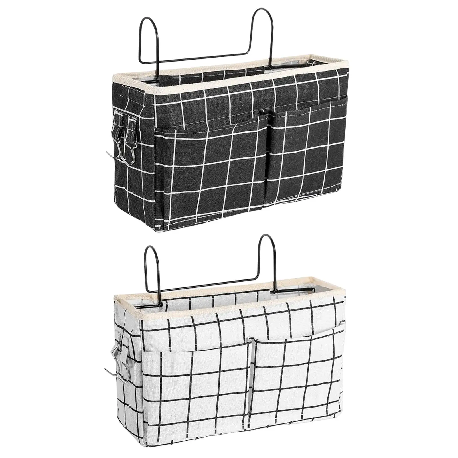 

Bedside Storage Organizer Several Pockets Holder for Magazine Books Bedroom