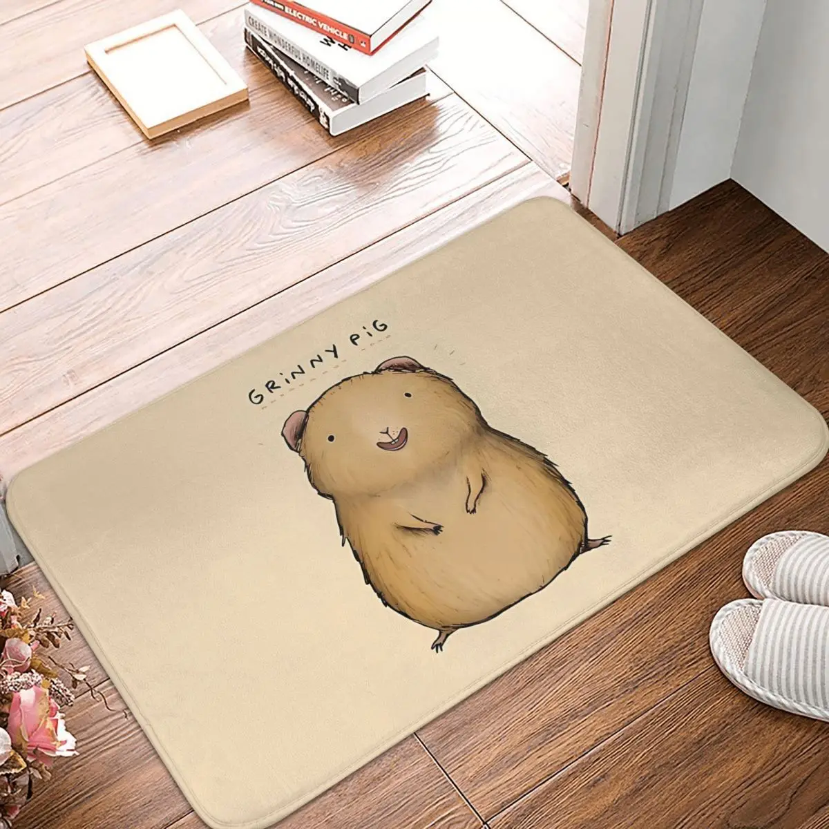 

Guinea Pig Cavia Porcellus Bedroom Mat Grinny Doormat Kitchen Carpet Entrance Door Rug Home Decor