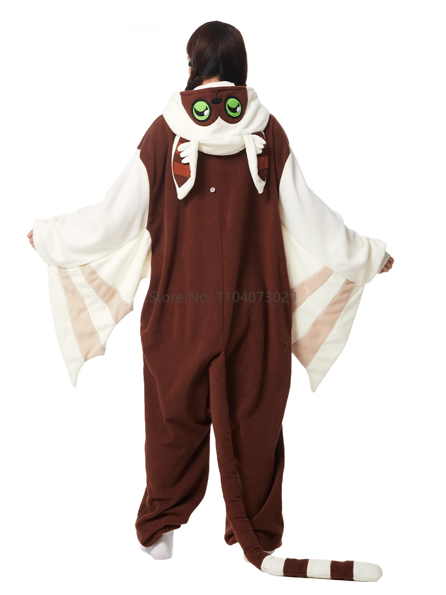 Фото Onesieshow пижамы кигуруми с животными, комбинезоны на Хэллоуин для взрослых и детей, пижамы с героями мультфильмов, карнавальный костюм для вечеринки, женская и мужская домашняя одежда №2