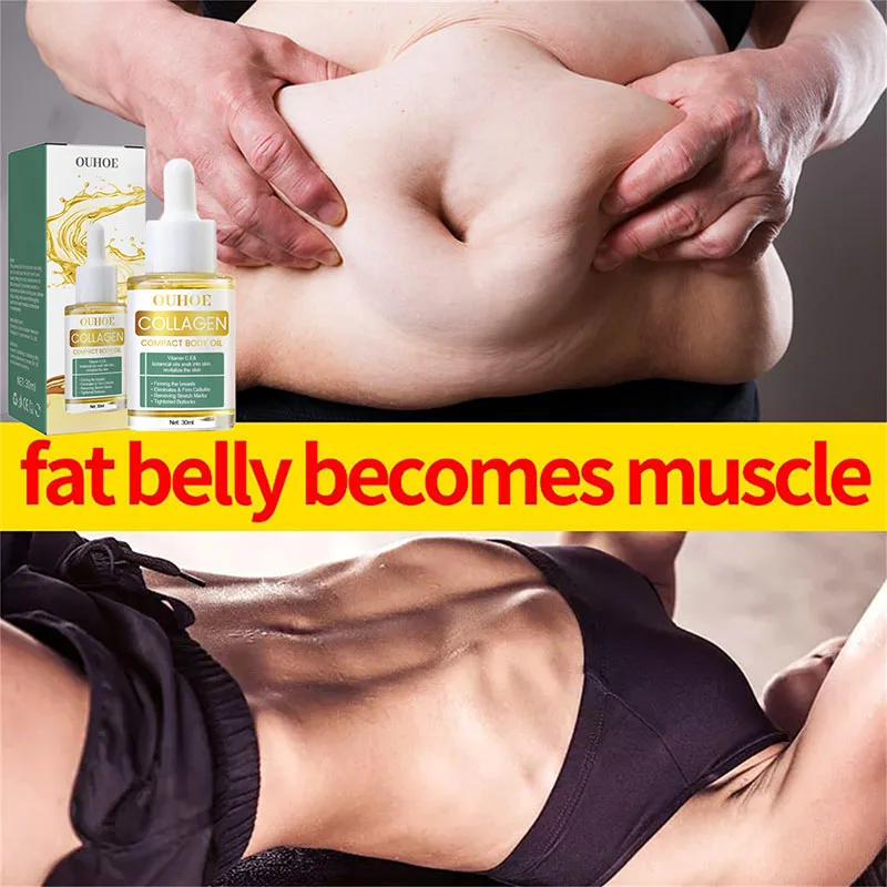 

Коллагеновое эфирное масло, 30 мл, питательное и увлажняющее масло для лифтинга, массажное масло для тела, чистые растительные экстракты, Органический Уход за кожей для похудения