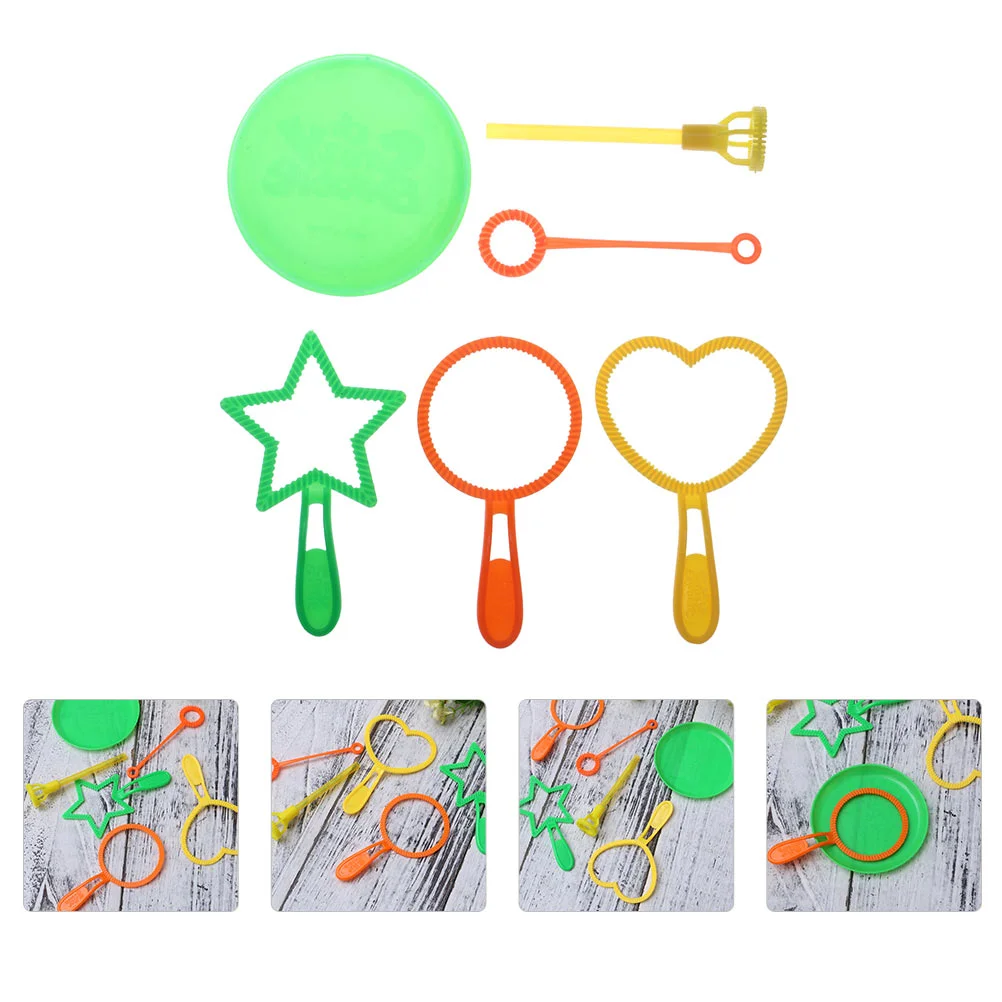 

6 Pcs Sturdy Durable Chic Prime Bubble Wand Set Bubble Wand Toys Bubble Blower Set