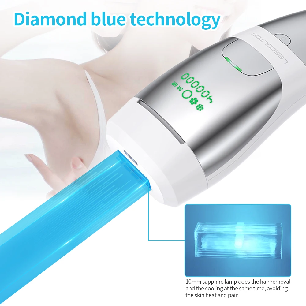 GTGUAND T021 Laser Epilator Hair Removal bikini Permanent Painless Cool Ipl Laser Hair Removal Machine Unlimited Flashes Dropshi enlarge